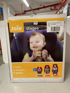 JOIE STAGES GROUP 0+/1/2 3 SEATS IN 1 CAR SEAT SET - RRP £100