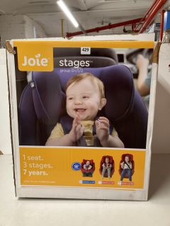 JOIE STAGES GROUP 0+/1/2 3 SEATS IN 1 CAR SEAT SET - RRP £100