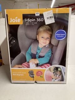 JOIE I-SPIN 360 I-SIZE CHILD CAR SEAT 40-105CM - RRP £199