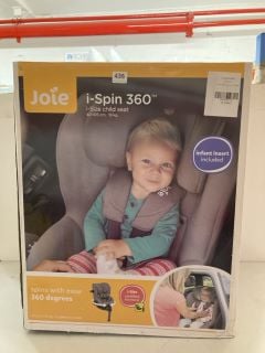 JOIE I-SPIN 360 I-SIZE CHILD CAR SEAT 40-105CM - RRP £199