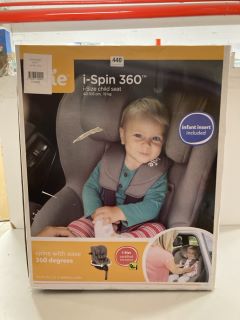 JOIE I-SPIN 360 I-SIZE CHILD CAR SEAT 40-105CM - RRP £199