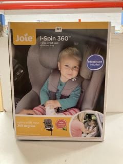 JOIE I-SPIN 360 I-SIZE CHILD CAR SEAT 40-105CM - RRP £199