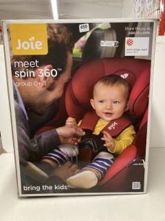 JOIE MEET SPIN 360 GROUP 0+/1 CONVERTIBLE CAR SEAT - RRP £150