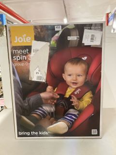 JOIE MEET SPIN 360 GROUP 0+/1 CONVERTIBLE CAR SEAT - RRP £150