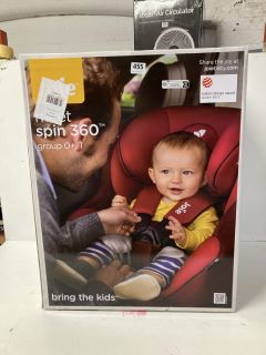 JOIE MEET SPIN 360 GROUP 0+/1 CONVERTIBLE CAR SEAT - RRP £150