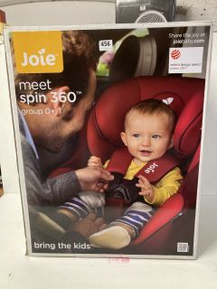 JOIE MEET SPIN 360 GROUP 0+/1 CONVERTIBLE CAR SEAT - RRP £150