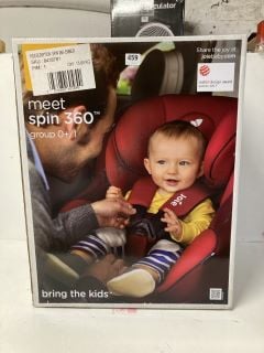 JOIE MEET SPIN 360 GROUP 0+/1 CONVERTIBLE CAR SEAT - RRP £150