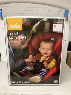 JOIE MEET SPIN 360 GROUP 0+/1 CONVERTIBLE CAR SEAT - RRP £150