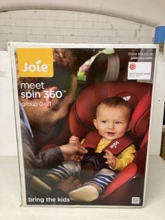 JOIE MEET SPIN 360 GROUP 0+/1 CONVERTIBLE CAR SEAT - RRP £150