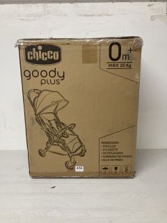 CHICCO GOODY PLUS 0M+ MAX 22KG STROLLER - RRP £165