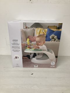 MAMAS & PAPAS BABY-SNUG 2 STAGE FLOOR SUPPORT SEAT WITH PLAY TRAY