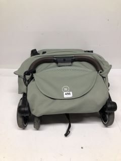 SILVER CROSS FOLDABLE PUSHCHAIR/STROLLER IN OLIVE GREEN