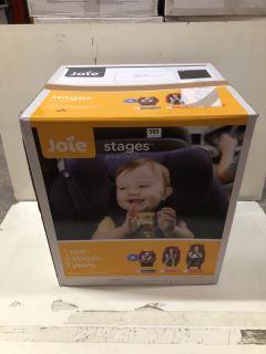 JOIE STAGES GROUP 0+/1/2 3 SEATS IN 1 CAR SEAT SET - RRP £100