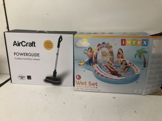 2 X ITEMS TO INCLUDE  INTEX WET SET COLLECTION CANDY ZONE PADDLING POOL