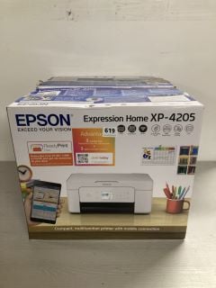 2 X EPSON EXPRESSION HOME XP-4205 PRINTER