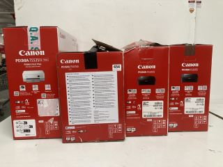 4 X CANON PRINTERS TO INCLUDE CANON PIXMA TR4750I