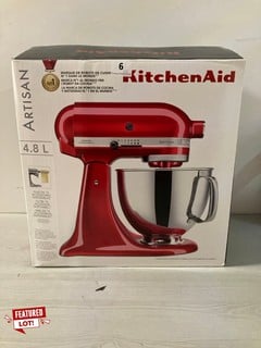 KITCHENAID ARTISAN 4.8L FOOD MIXER - RRP £399