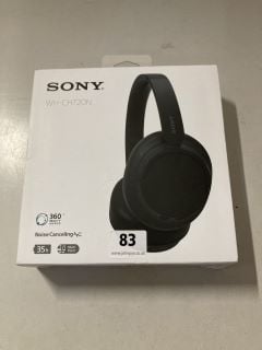 SONY NOISE CANCELLING HEADSET - MODEL WH-CH720N