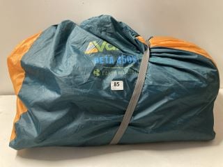 VANGO BETA 450 CLR 4 MAN TENT