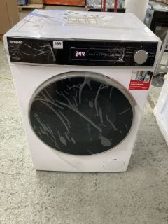 SHARP 10KG WASHING MACHINE MODEL: ES-NFH014CWNA RRP: £289