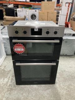 ZANUSSI DOUBLE ELECTRIC OVEN MODEL ZKHNL3X1 RRP £417