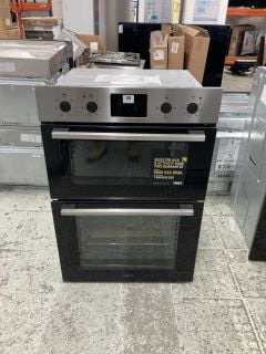 ZANUSSI DOUBLE ELECTRIC OVEN MODEL ZKHNL3X1 RRP £417