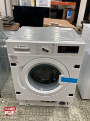 BOSCH INTEGRATED WASHING MACHINE MODEL WIW28502GB RRP £1069