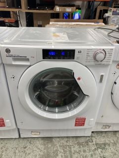 HOOVER INTEGRATED WASHING MACHINE MODEL HBWOS69TAME RRP £449