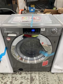 HOOVER INTEGRATED WASHING MACHINE MODEL HBDOS695TAMCRE80 RRP £699