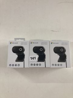 3 X MICROSOFT MODERN WEBCAMS