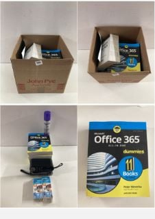 BOX OF OFFICE 365 FOR DUMMIES BOOKS