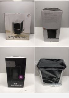 SIMPLEHUMAN STEEL KITCHEN BIN