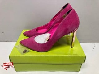 TED BAKER PINK HEELS SIZE 7