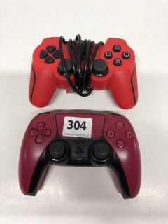 2 X GAMING CONTROLLERS