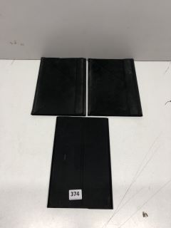 3 X TABLET FOLIOS