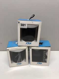 3 Z JAM DOUBLE CHILL WIRELESS SPEAKERS