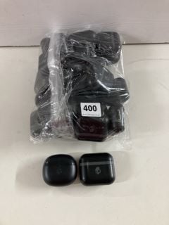 BAG OF SKULLCANDY WIRELESS EARBUDS AND CHARGING CASES