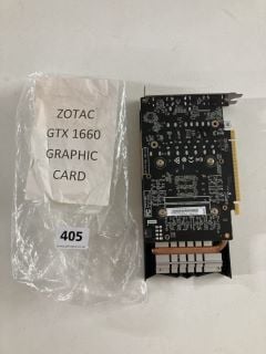 ZOTAC GTX 1660 GRAPHCS CARD