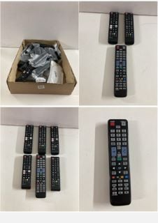 BOX OF REMOTE CONTROLS