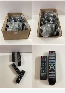 BOX OF REMOTE CONTROLS