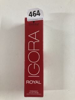 IGORA ROYAL PERM ANENT COLOUR CREAM