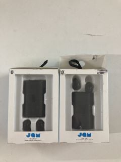 2 X JAM LIVE TRUE WIRELESS EARPHONES