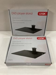 2 X DVD PLAYER STANDS