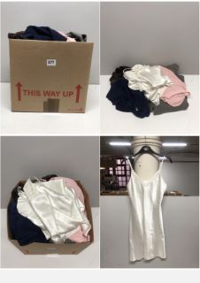 BOX OF CLOTHING