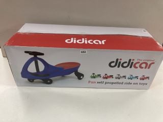 DIDCAR SELF PROPELLED RIDE ON