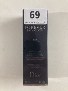 DIOR FOREVER SKIN GLOW 24 HOUR LONG LASTING FOUNDATION