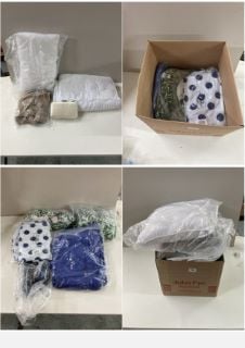 BOX OF MENS AND WOMENS UNSEALED CLOTHING