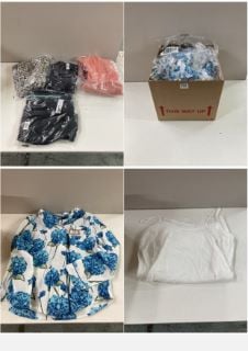 BOX OF MENS AND WOMENS UNSEALED CLOTHING