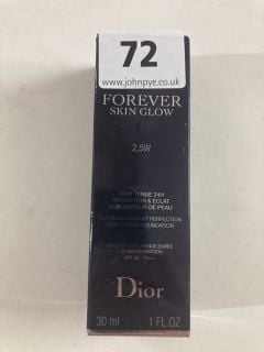 DIOR FOREVER SKIN GLOW 24 HOUR LONG LASTING FOUNDATION