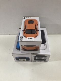 3 X MODEL R/C CARS